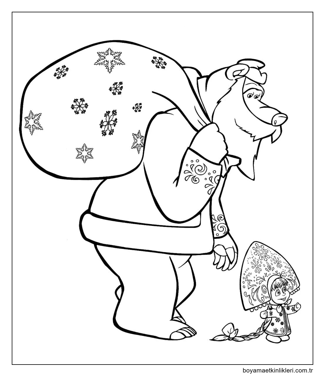 Maşa ve Ayı Noel'de