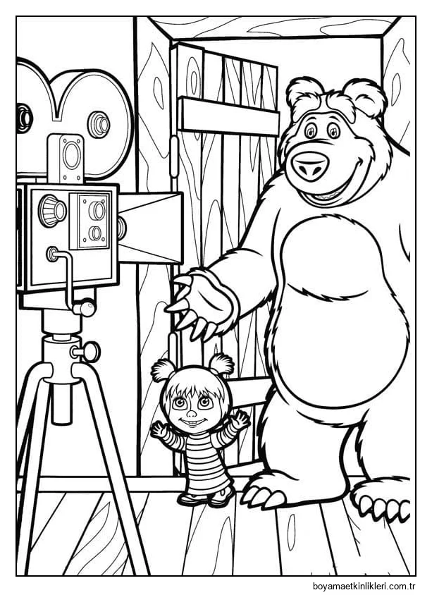 Maşa ve Ayı'yı yazdır