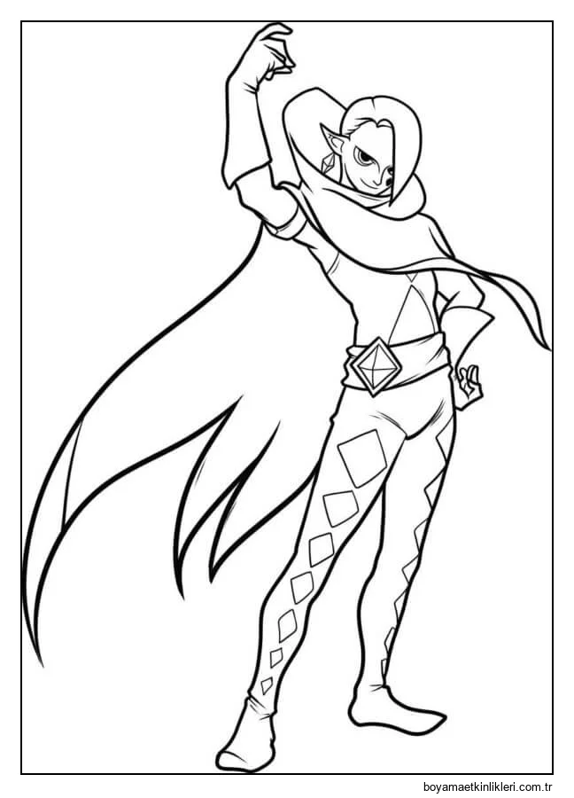 Moda Giysiler İçinde Modern Bir Elf