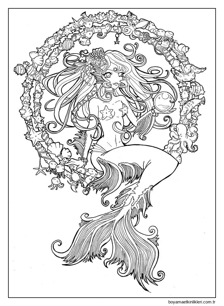 Muhteşem Denizkızı sanatı