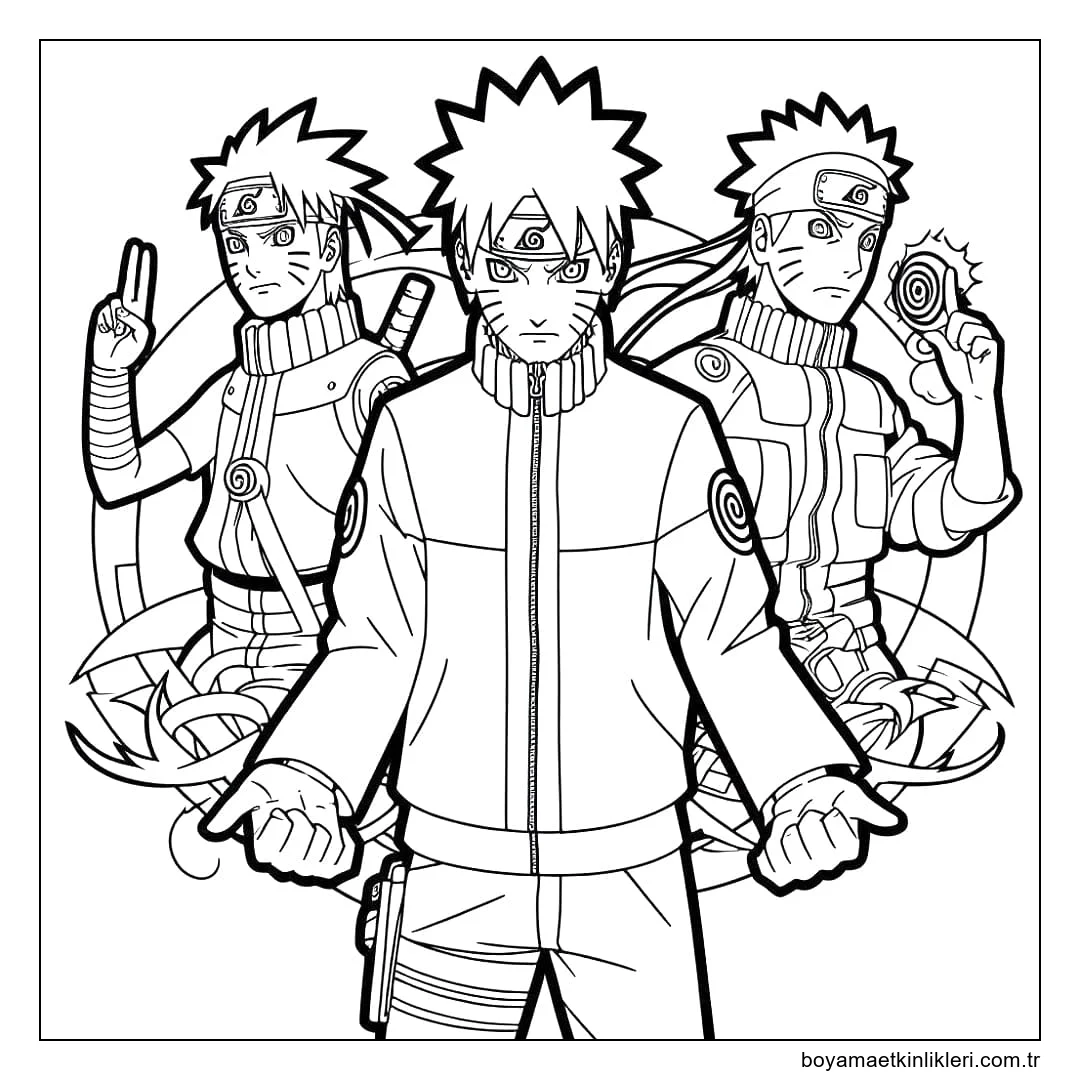 Naruto'nun çizimi