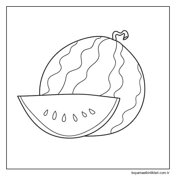 Normal Karpuz ve Karpuz Dilim