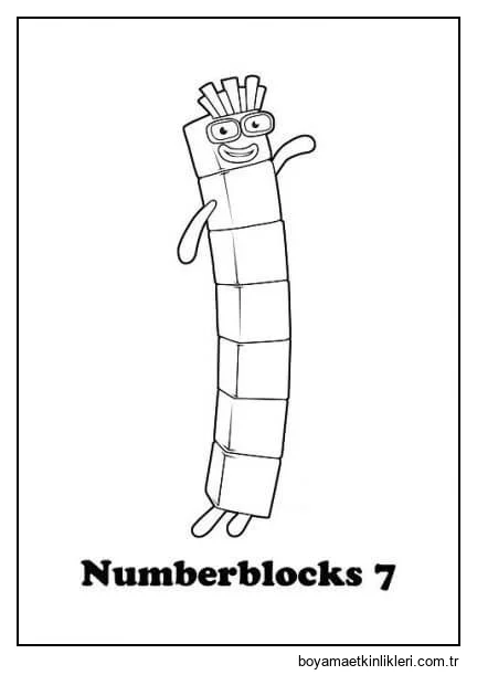 Numberblocks 7