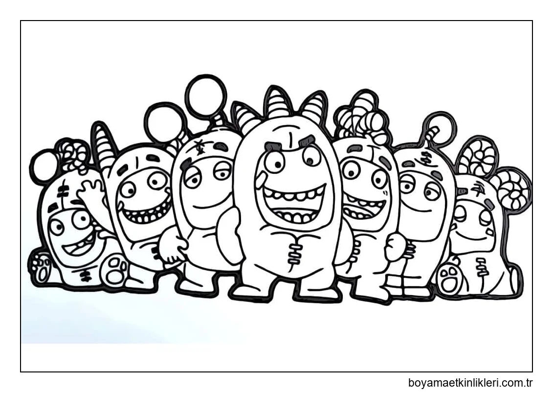 Oddbods Karakterleri
