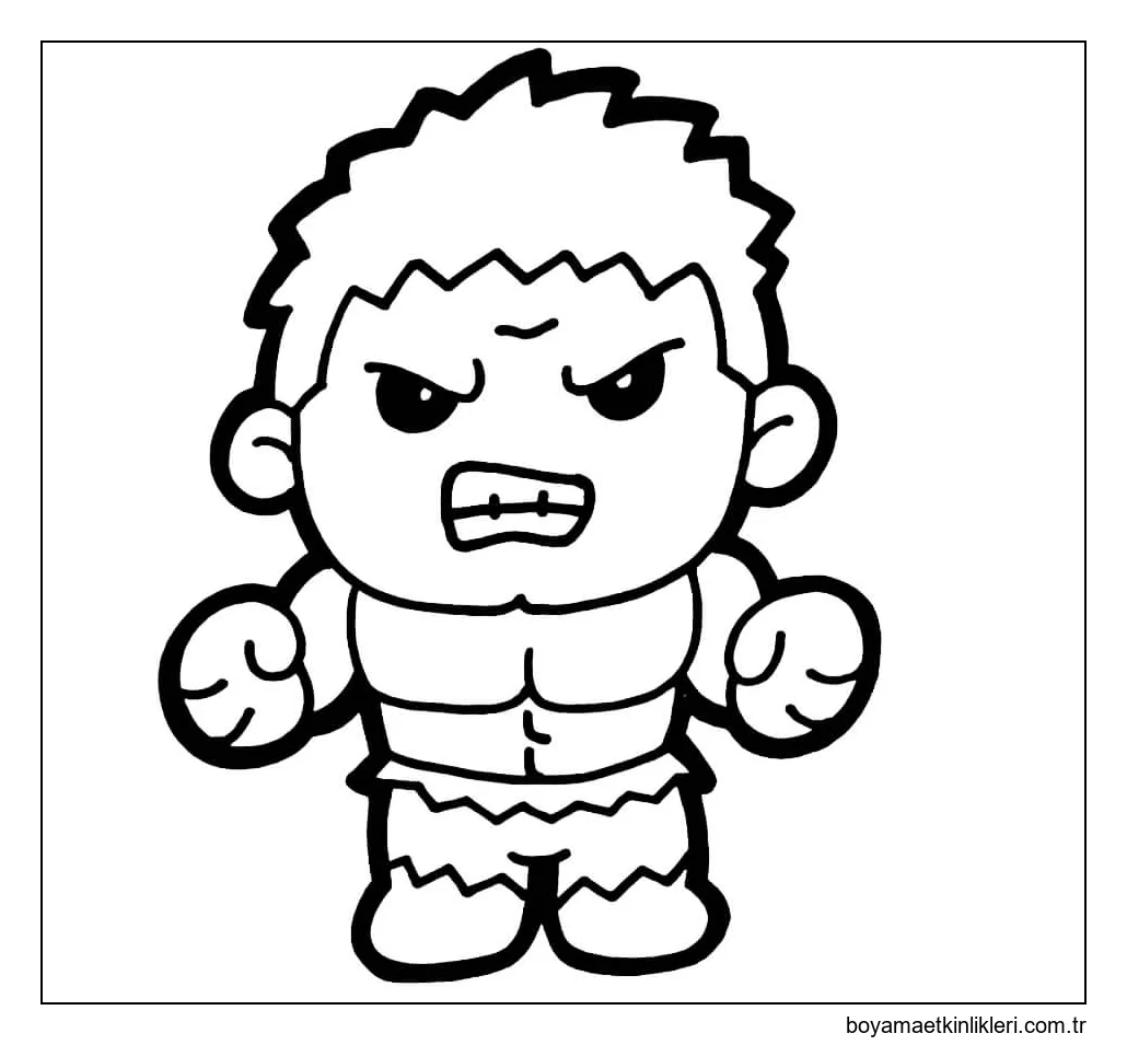 Öfkeli Chibi Hulk