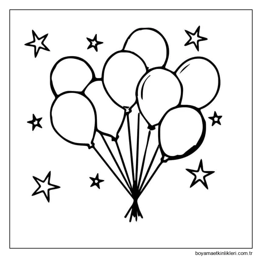 Parti için balonlar