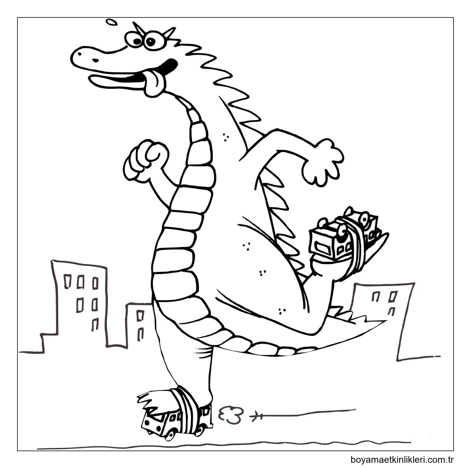 Paten kayması Godzilla