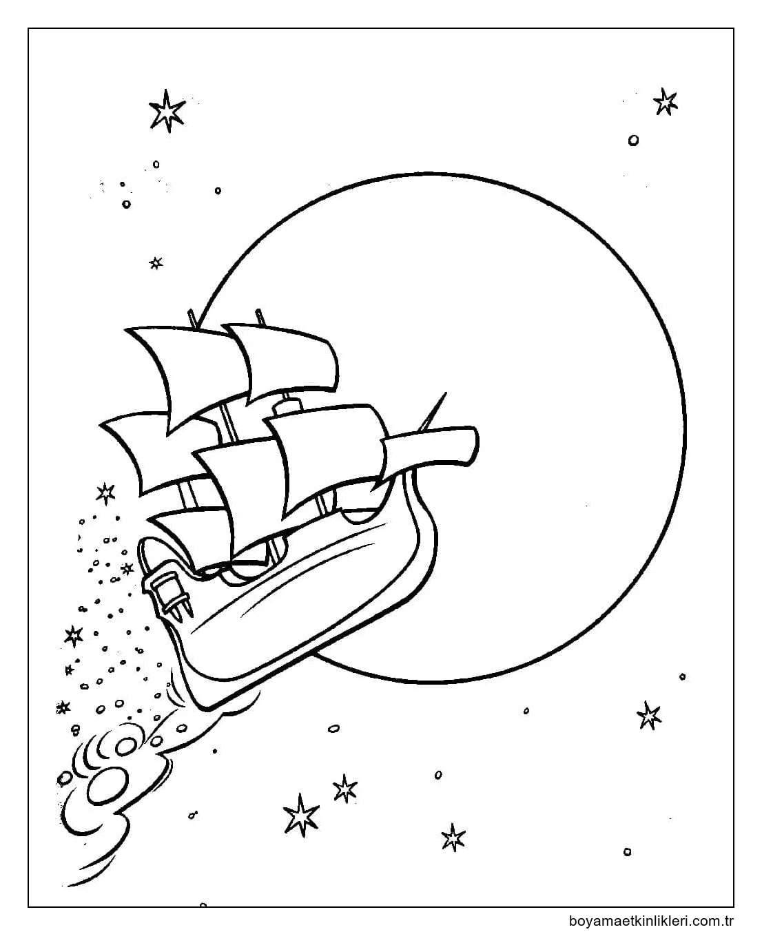 Peter Pan'dan Uçan Korsan Gemisi