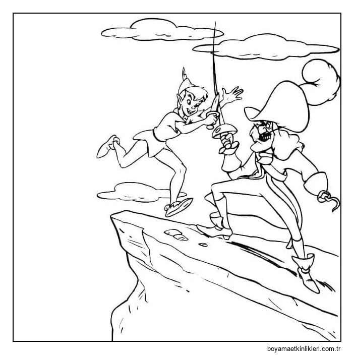 Peter Pan, Kaptan Hook'a Karşı