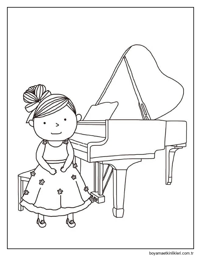 Piyanolu Kız