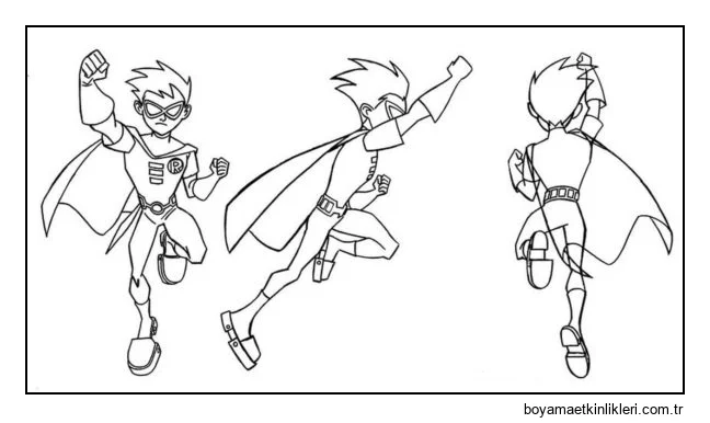 Robin farklı açılardan.