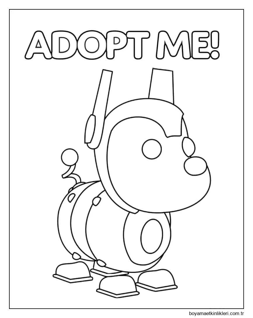 Robot Köpek Adopt Me