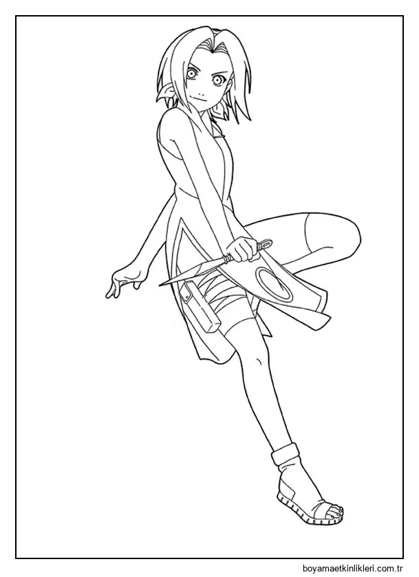 Sakura Gülümseyerek