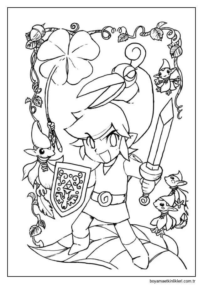 Şapkalı Cesur Bir Elf