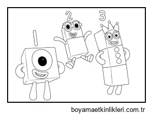 Sayısal bloklar 1 ila 3