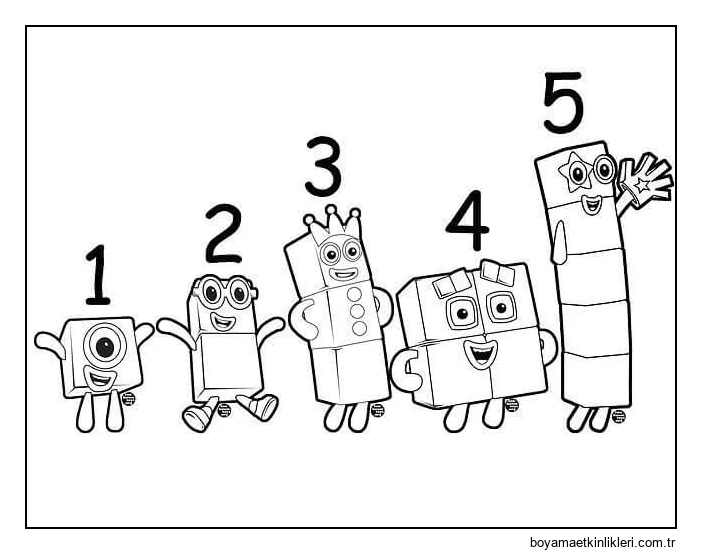 Sayısal Bloklar 1 ila 5