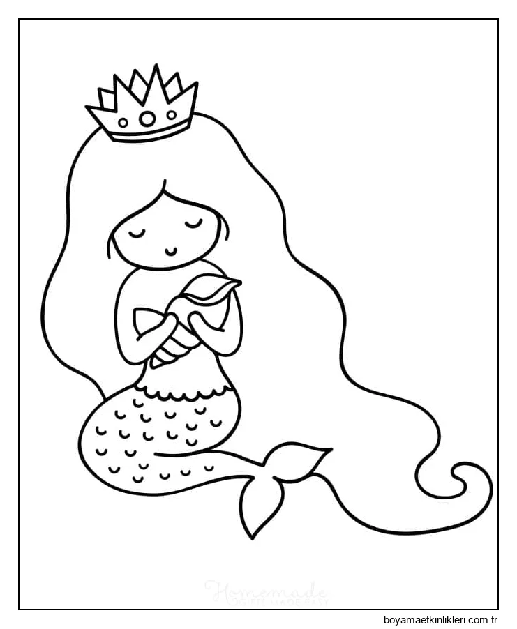 Şirin Bir Deniz Kızı