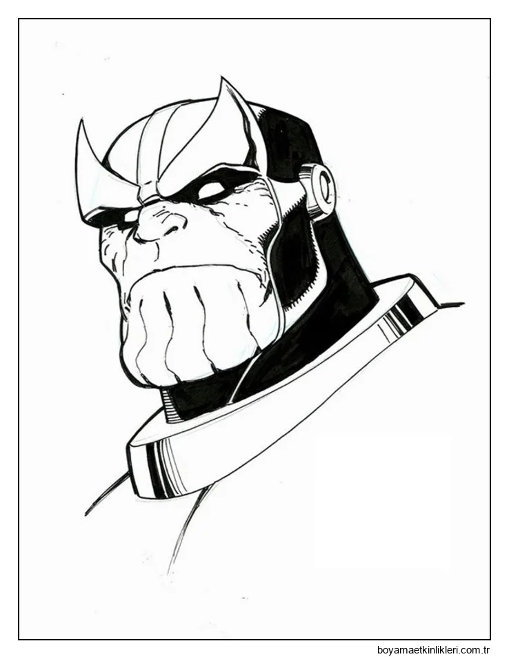 Thanos'un Kızgın Yüzü
