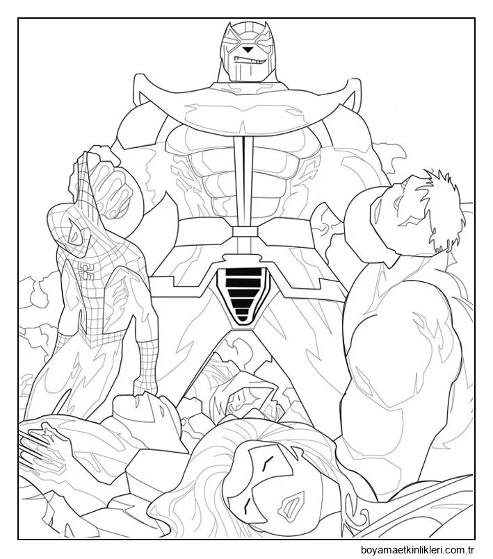 Thanos Yenilmezleri Yok Eder