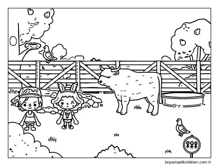 Toca Boca çiftliği