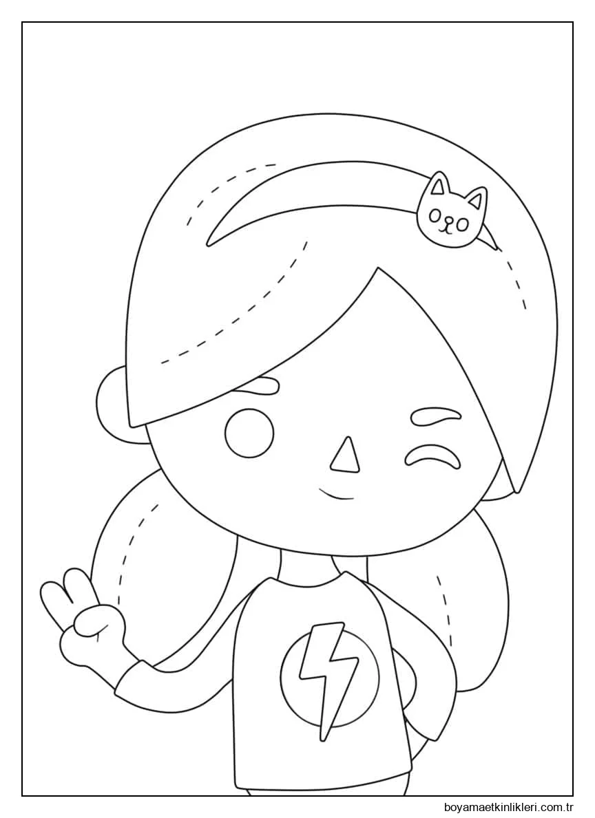 Toca Boca tatlı kızı