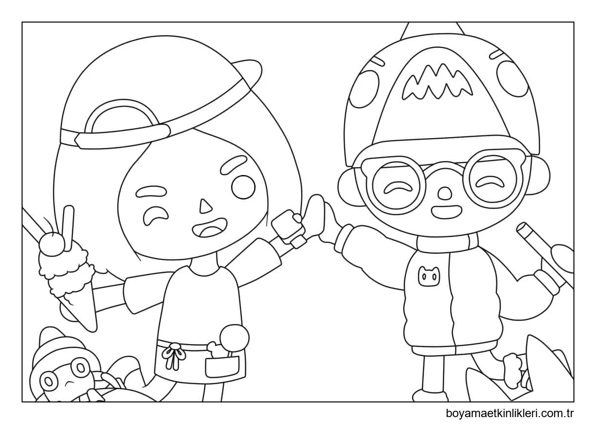 Toca Boca ücretsiz fikri