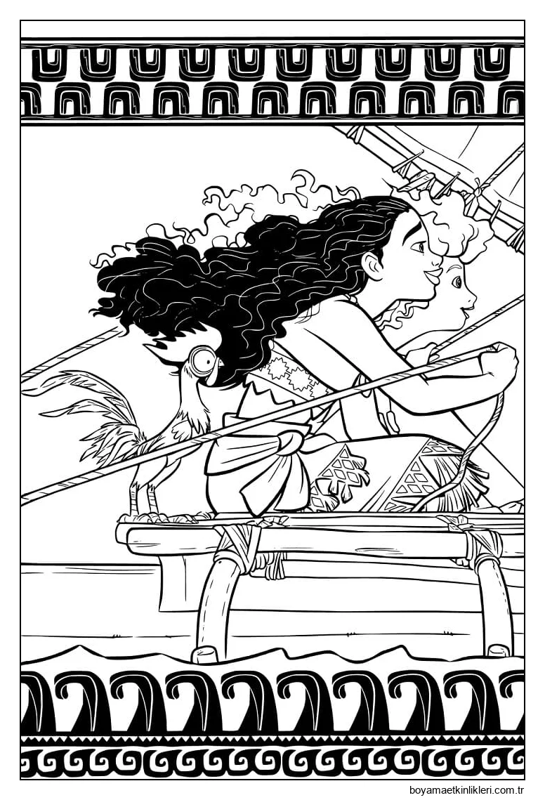 Ücretsiz Yazdırılabilir Moana