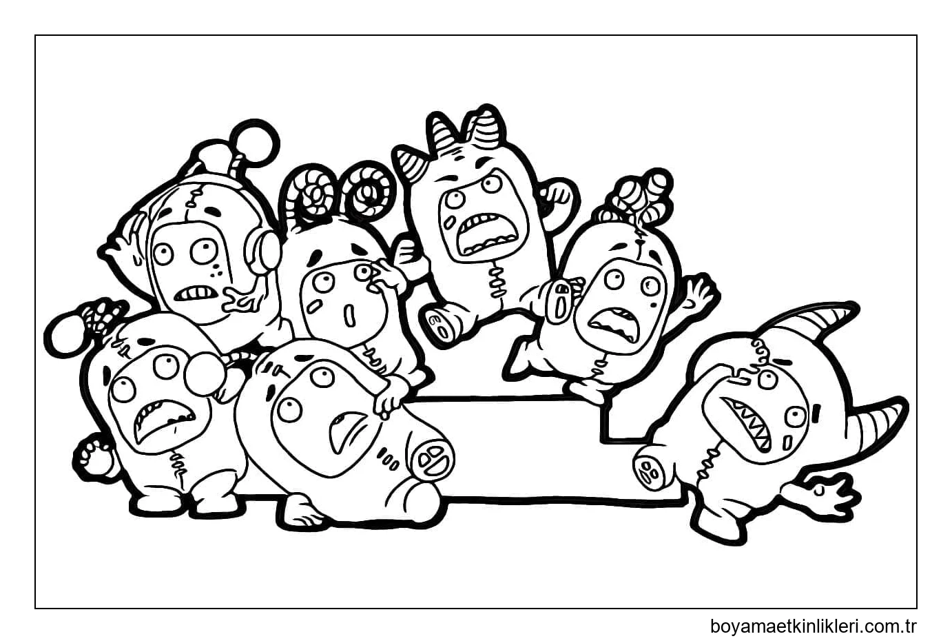 Ücretsiz Yazdırılabilir Oddbod'lar