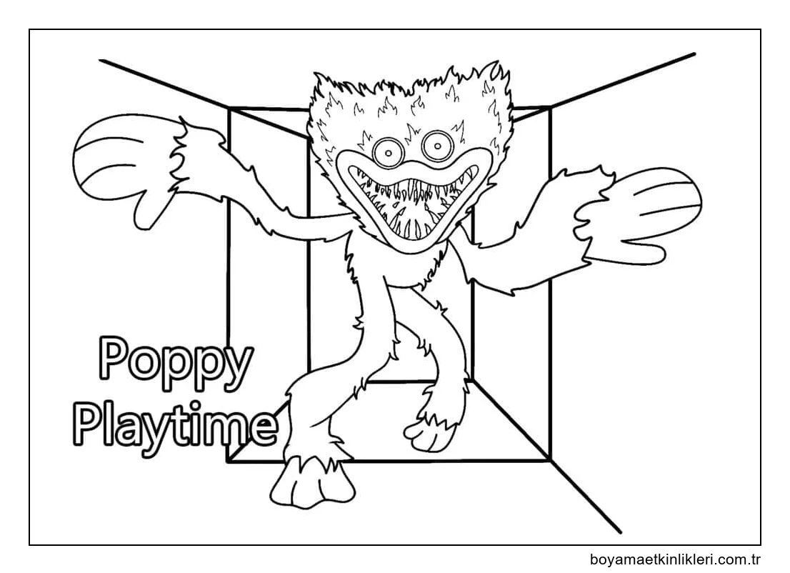 Ürpertici Huggy Wuggy