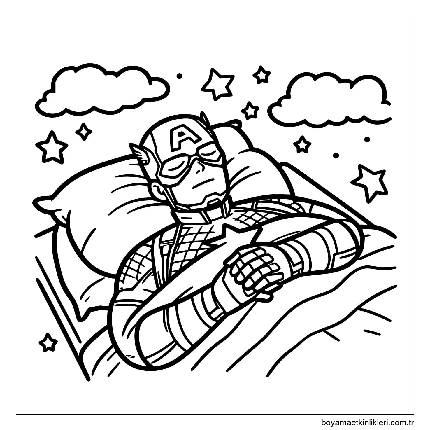 Uyuyan Kaptan Amerika