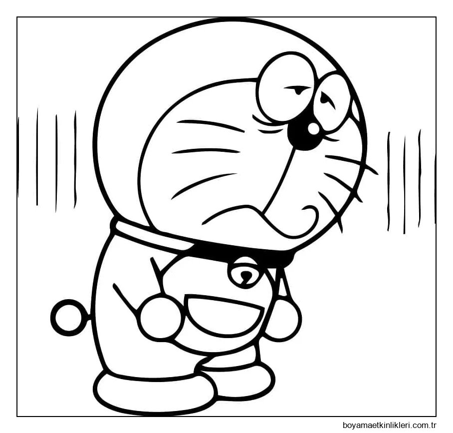 Üzgün ​​Doraemon