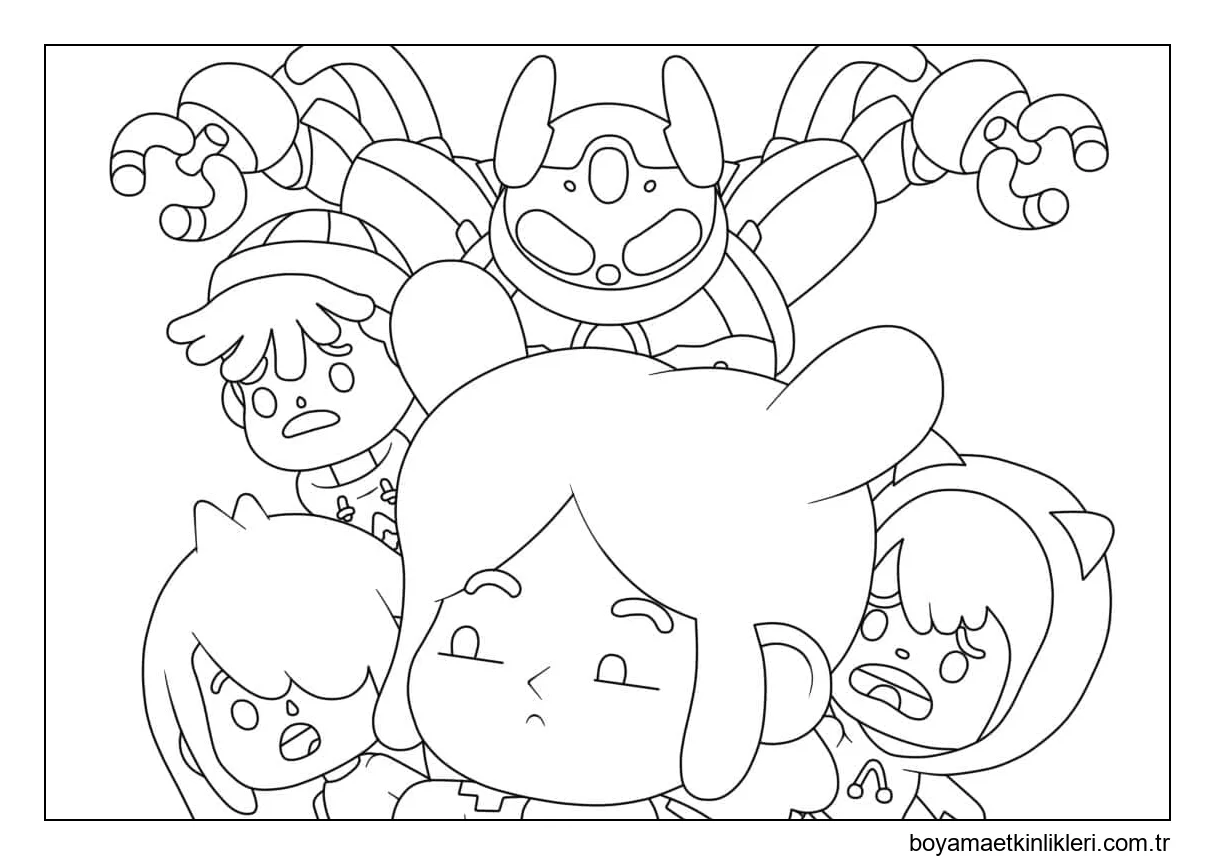 Yazdırılabilir Toca Boca World