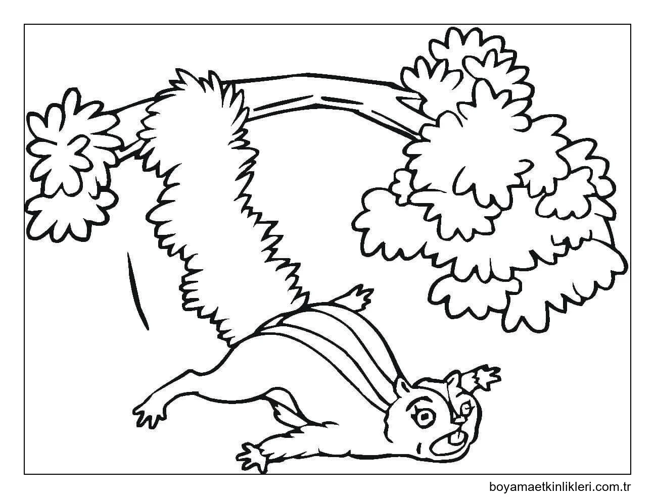 Ağaçtan Düşen Sincap