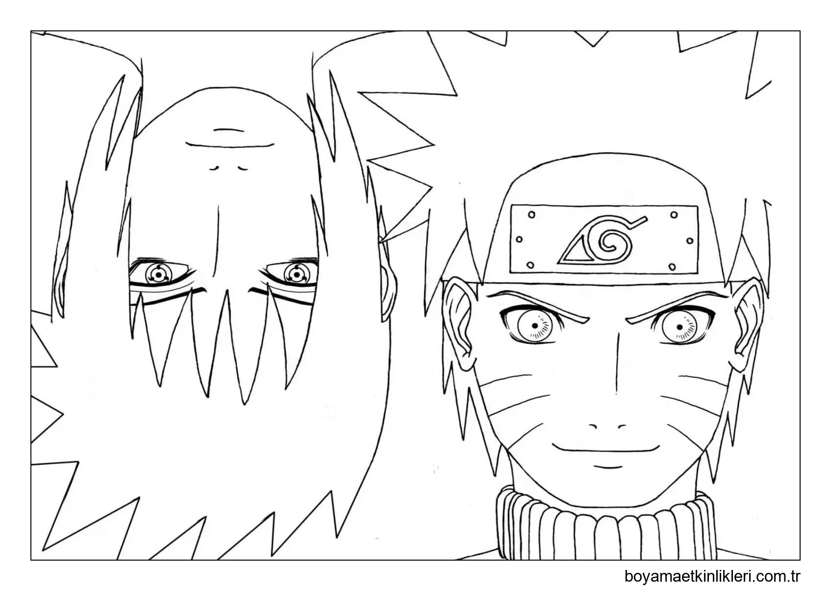 Baş Sasuke ve Naruto