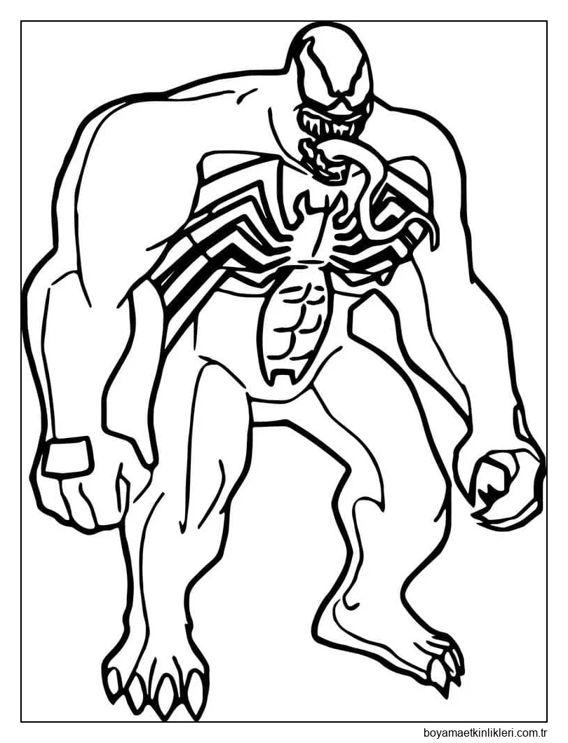Büyük Venom'u çiz