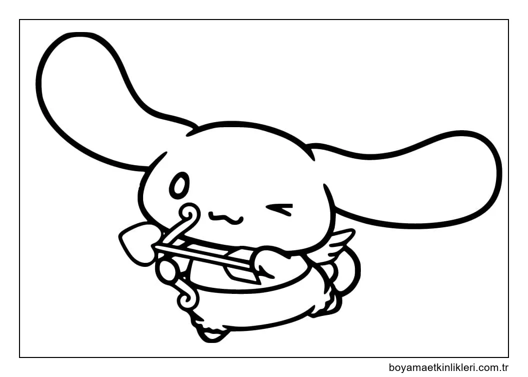 Cinnamoroll Cupid'i çiz