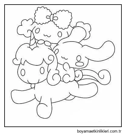 Cinnamoroll Resim Anahattı Çiz
