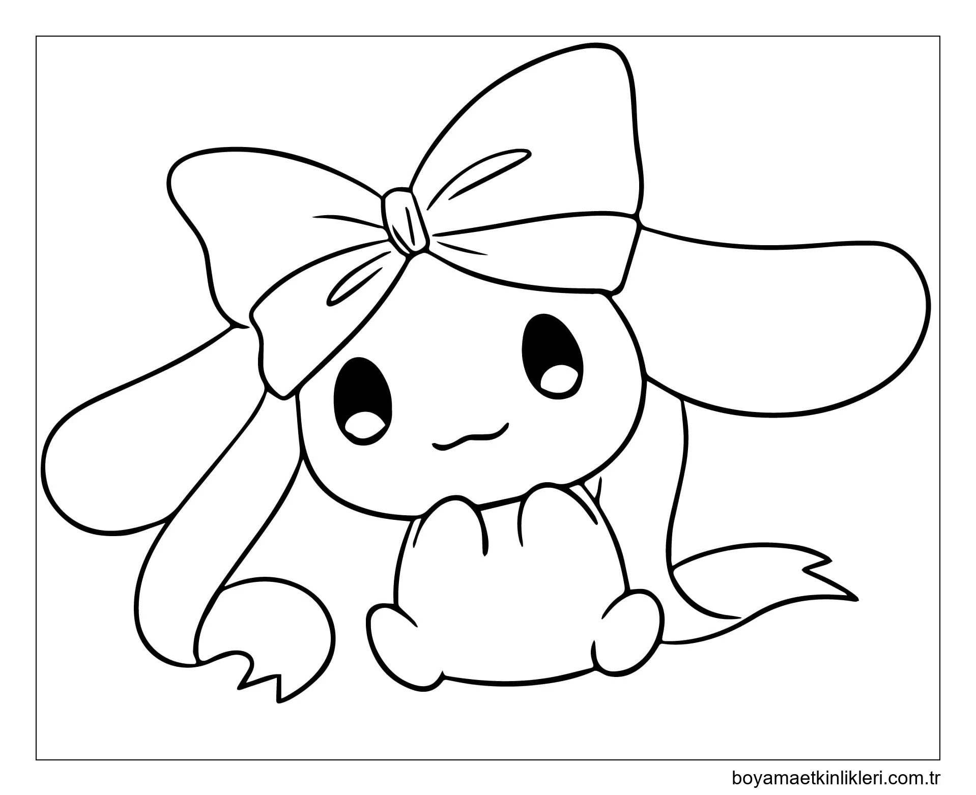 Cinnamoroll'u çizin sevimli