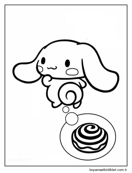 Çiz Yazdır Cinnamoroll