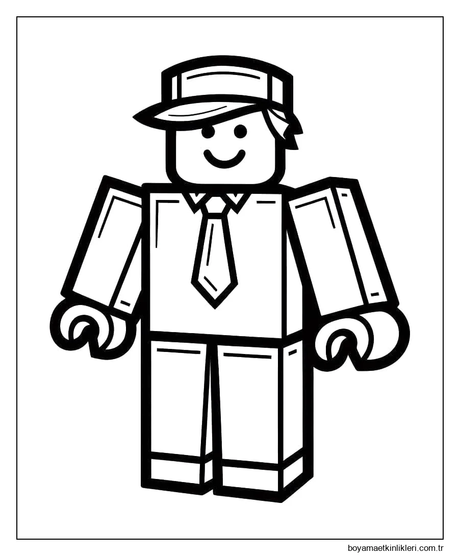 Çocuklar İçin Roblox Yazdırılabilir