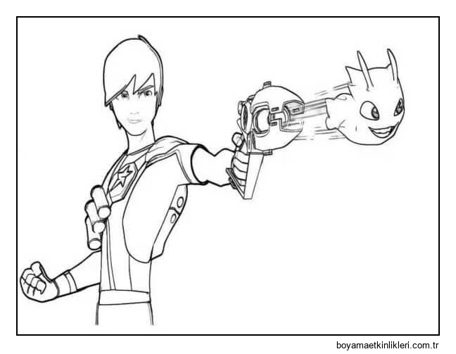 Çocuklar için Slugterra taslağı