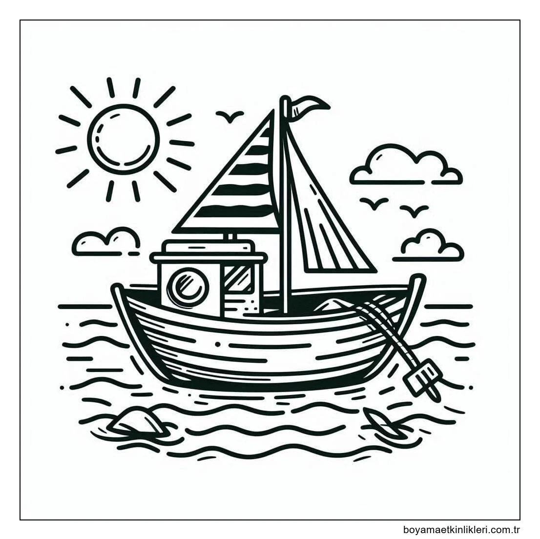 Çocuklarda Gemi Çizimi