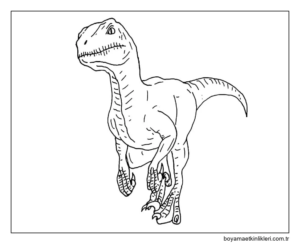 Dinozor çiz çok güzel
