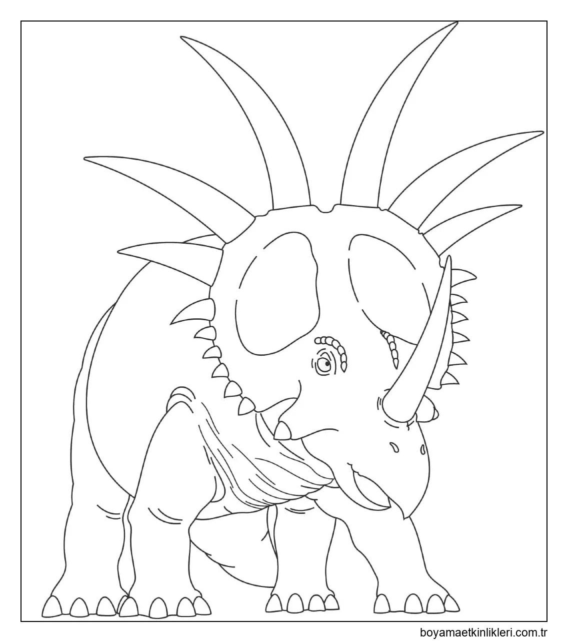 Dinozor ücretsiz çiz