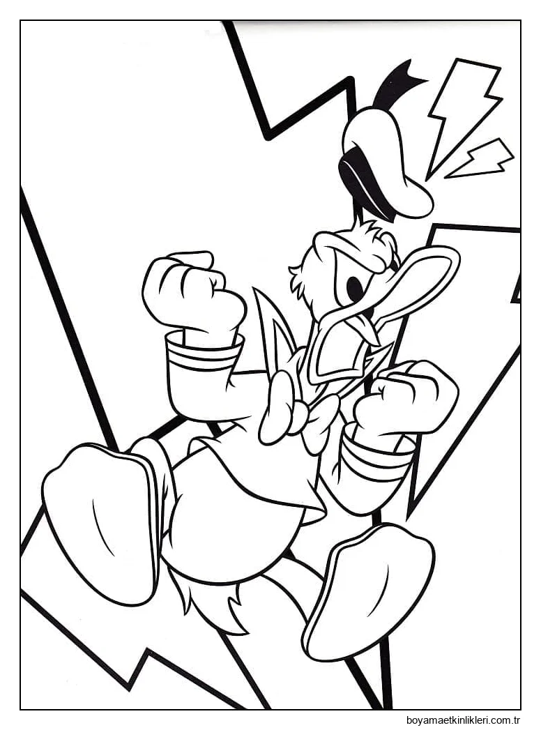 Donald Duck Sinirleniyor