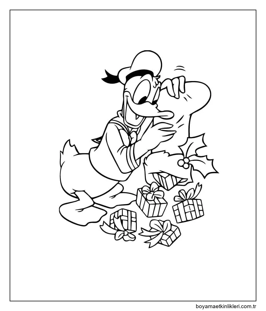 Donald Duck ve Noel Hediyeleri