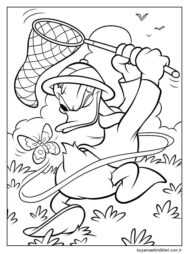 Donald Yakalayan Kelebek