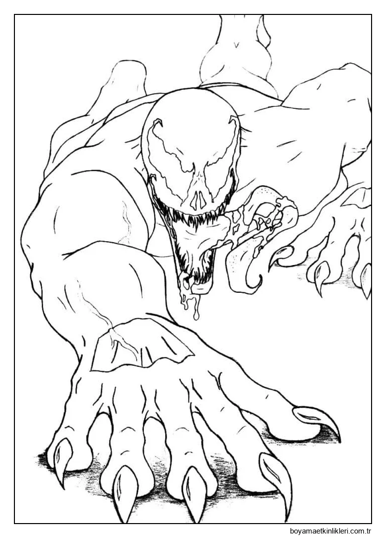 Duvara Venom çiz