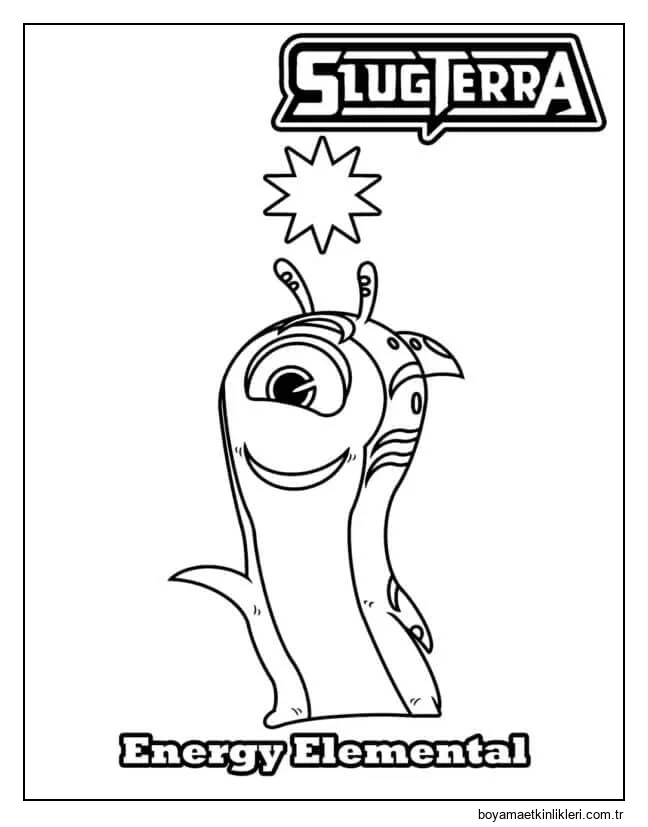 Enerjik Sümüklü Böcek Energy Elemental