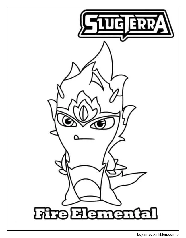 Fire Elemental Slug